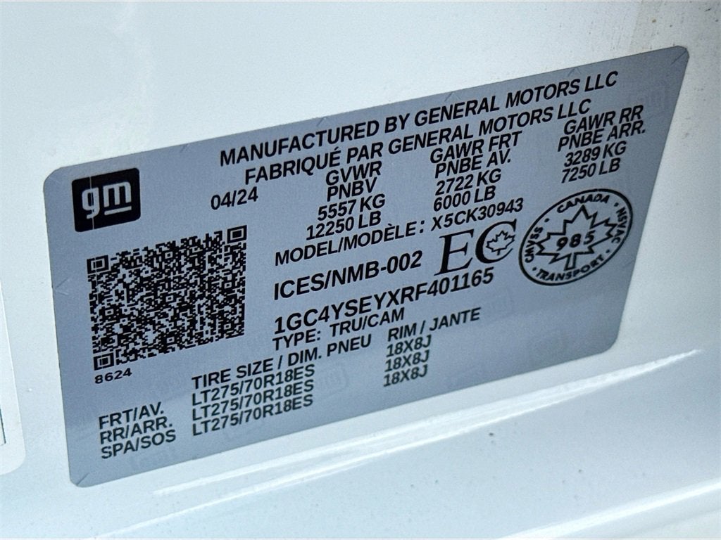 2024 Chevrolet Silverado 3500 HD WT