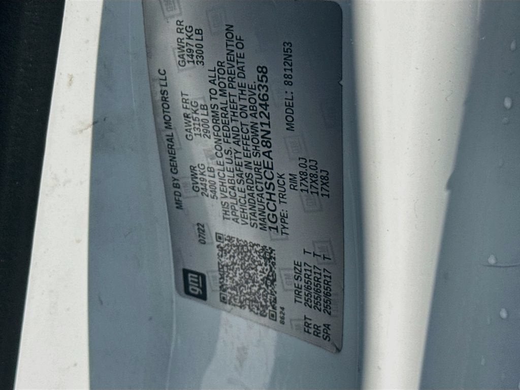 2022 Chevrolet Colorado LT