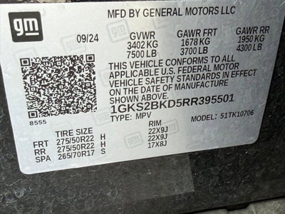 2024 GMC Yukon SLT