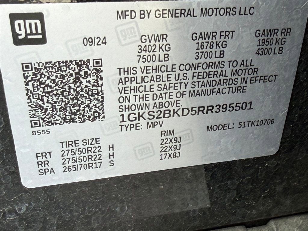 2024 GMC Yukon SLT