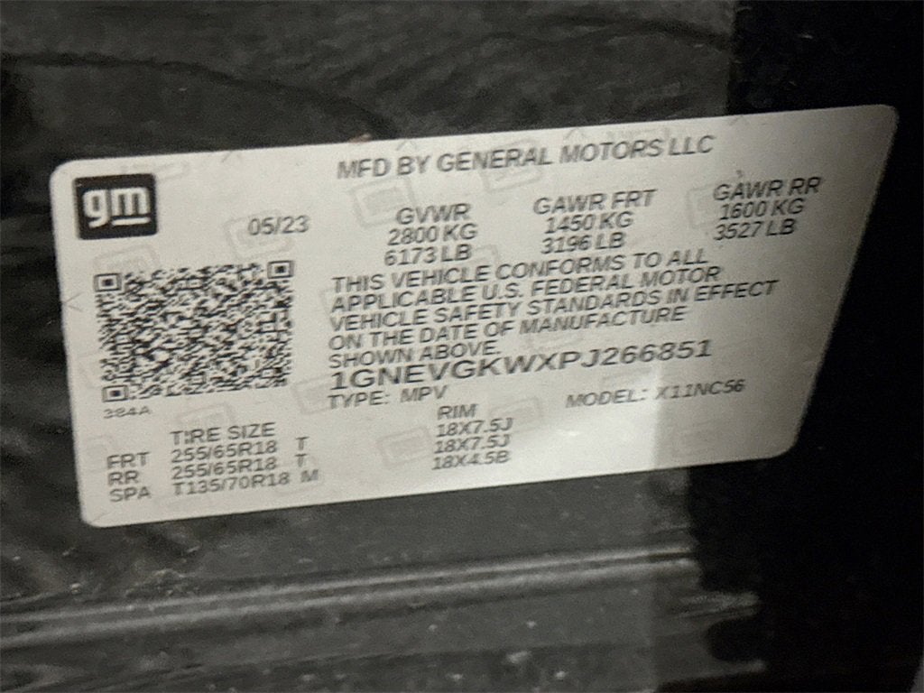 2023 Chevrolet Traverse LT Cloth