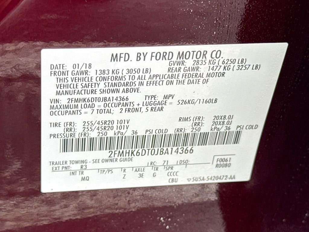 2018 Ford Flex Limited
