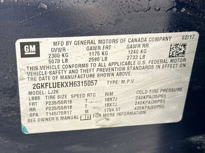 2017 GMC Terrain SLT