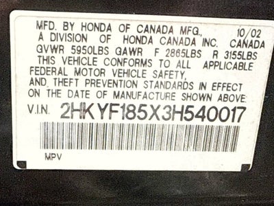 2003 Honda Pilot EX