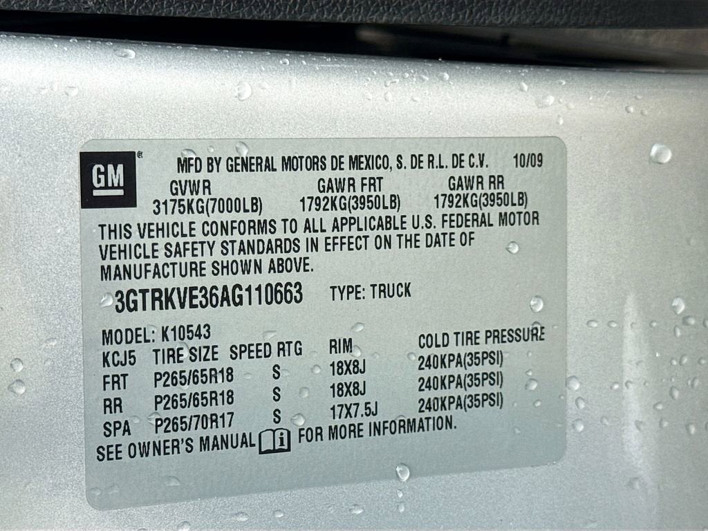 2010 GMC Sierra 1500 SLE