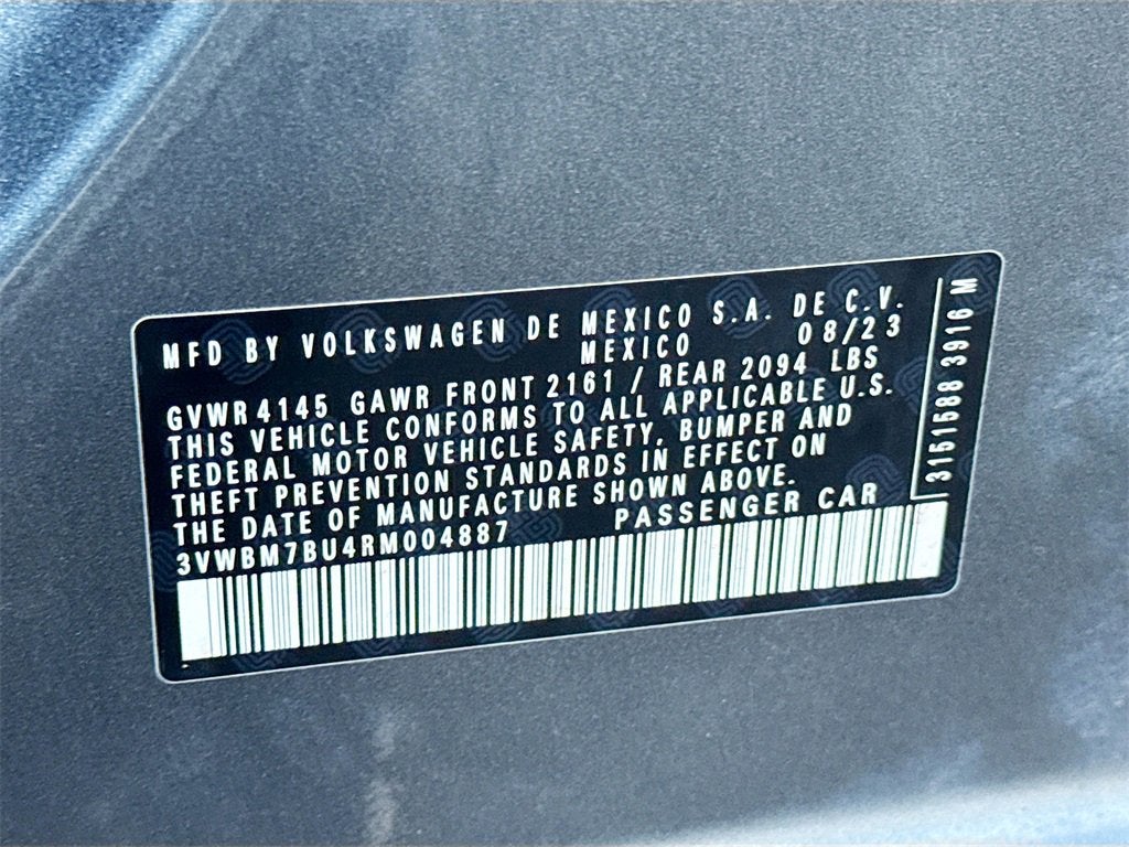 2024 Volkswagen Jetta Sport