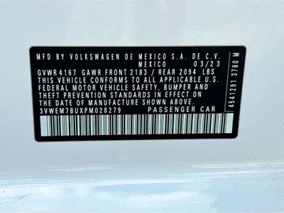 2023 Volkswagen Jetta SE