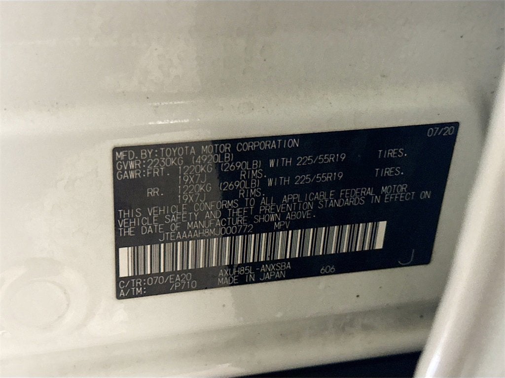 2021 Toyota Venza LE