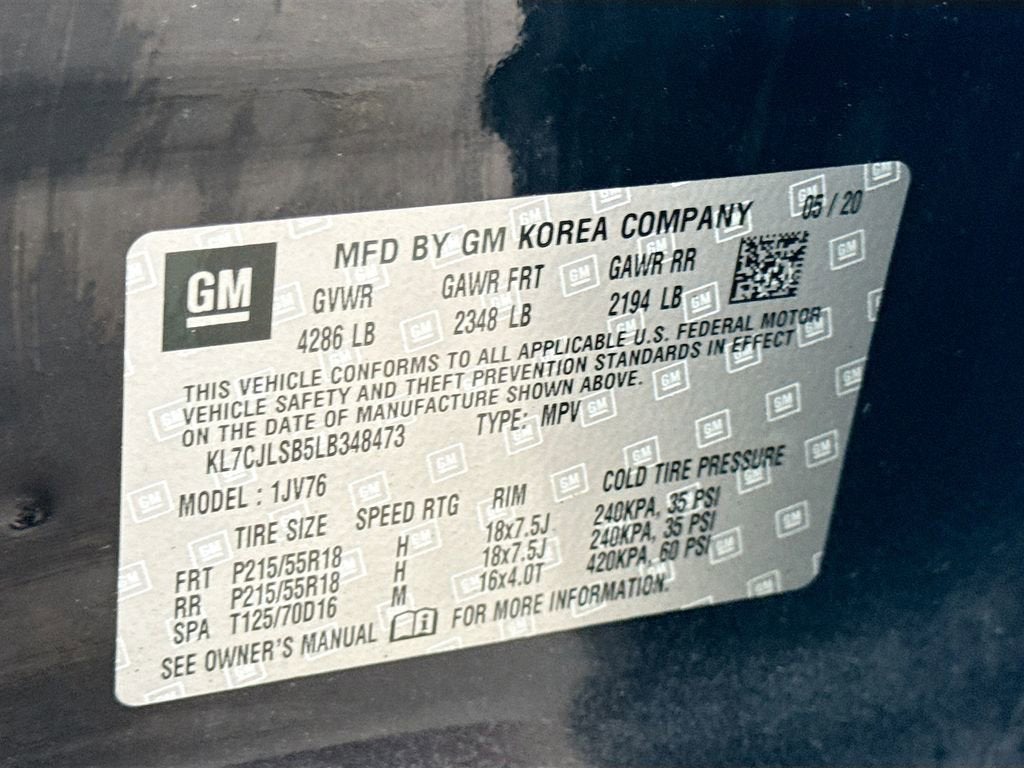 2020 Chevrolet Trax LT