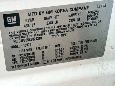 2019 Chevrolet Trax LT