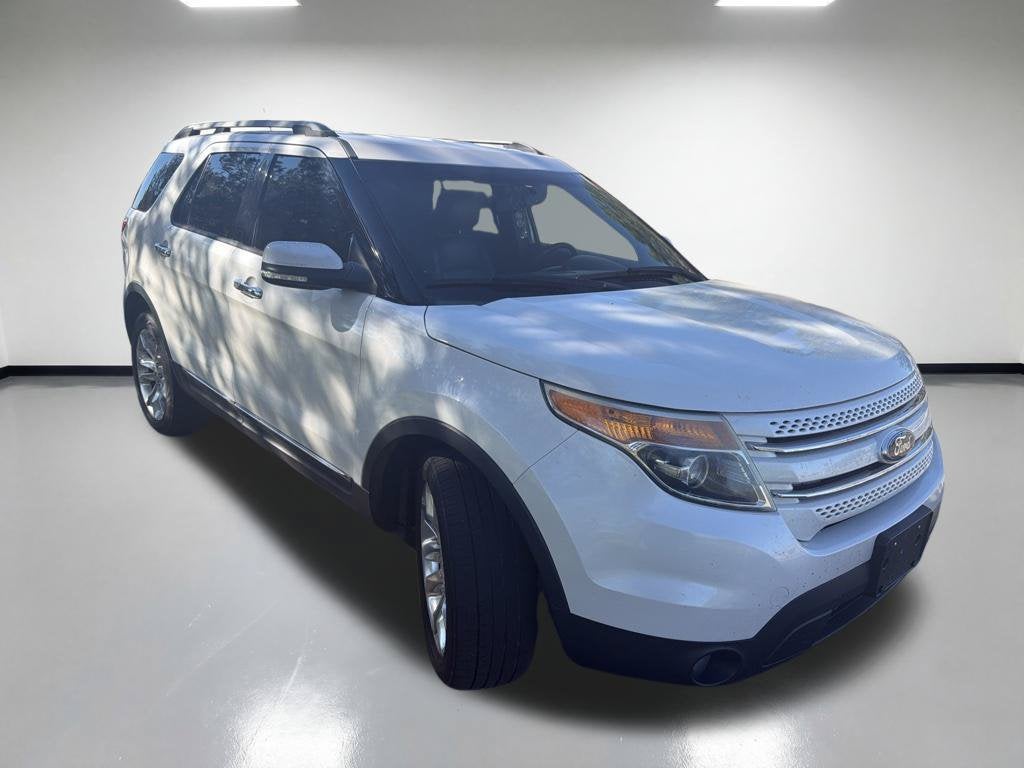 Used 2015 Ford Explorer Limited with VIN 1FM5K8F84FGB88450 for sale in Columbus, IN