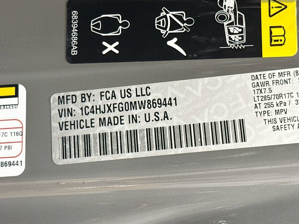 2021 Jeep Wrangler Unlimited Rubicon