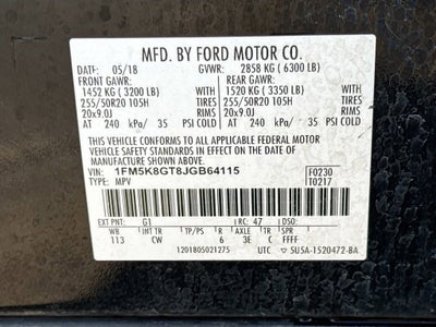 2018 Ford Explorer Sport