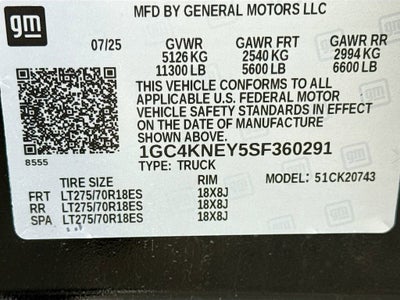 2025 Chevrolet Silverado 2500 HD LT