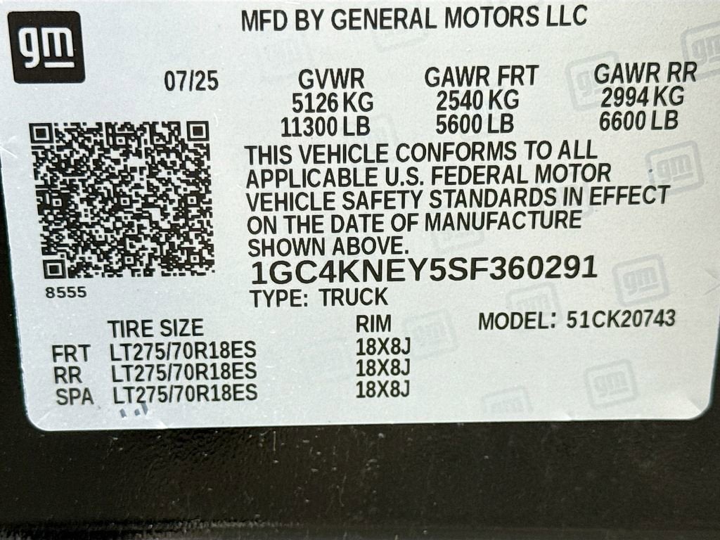 2025 Chevrolet Silverado 2500 HD LT