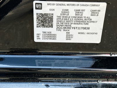 2026 Chevrolet Silverado 2500 HD High Country