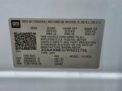 2024 Chevrolet Equinox RS