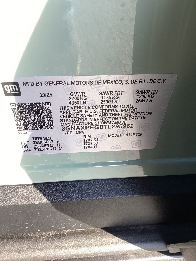 2026 Chevrolet Equinox LT