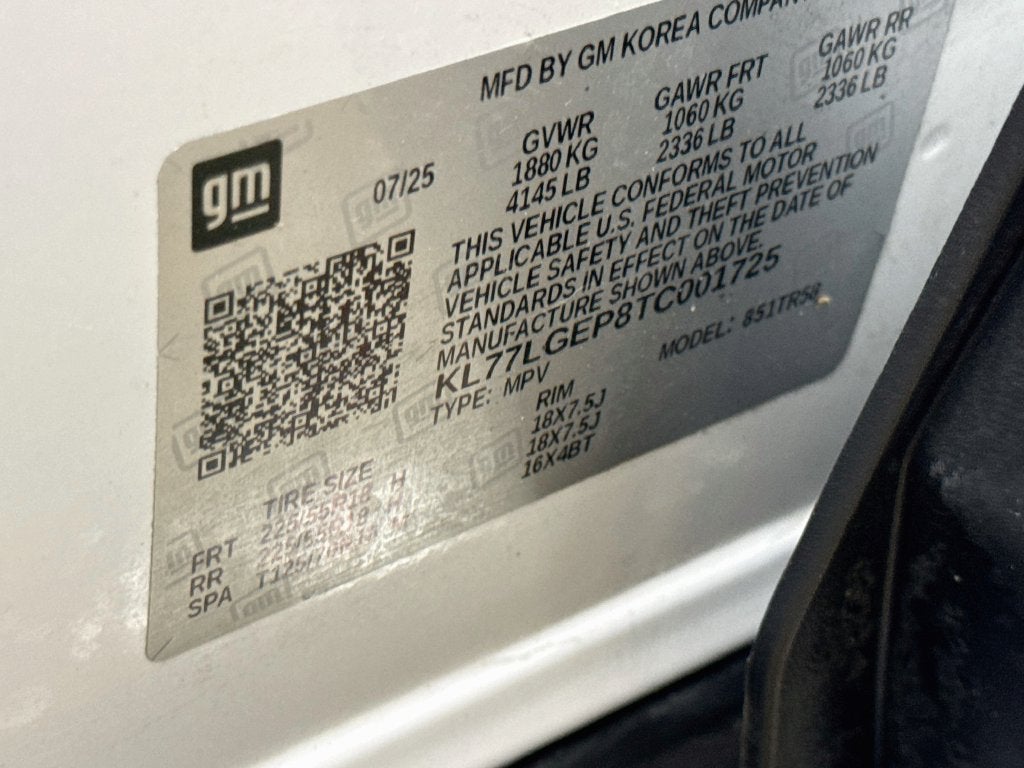 2026 Chevrolet Trax 1RS