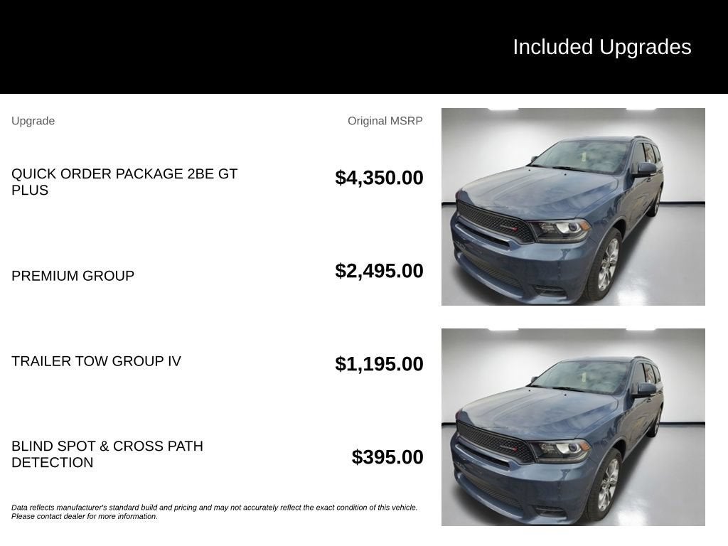 2019 Dodge Durango GT Plus AWD