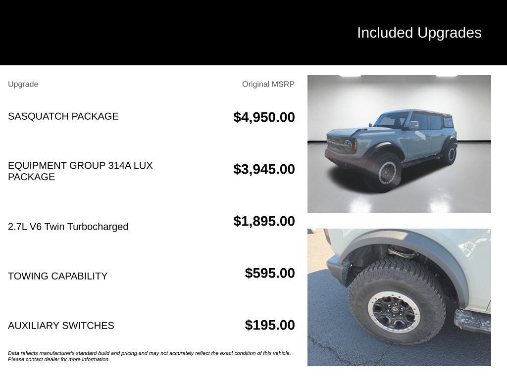 2023 Ford Bronco Outer Banks