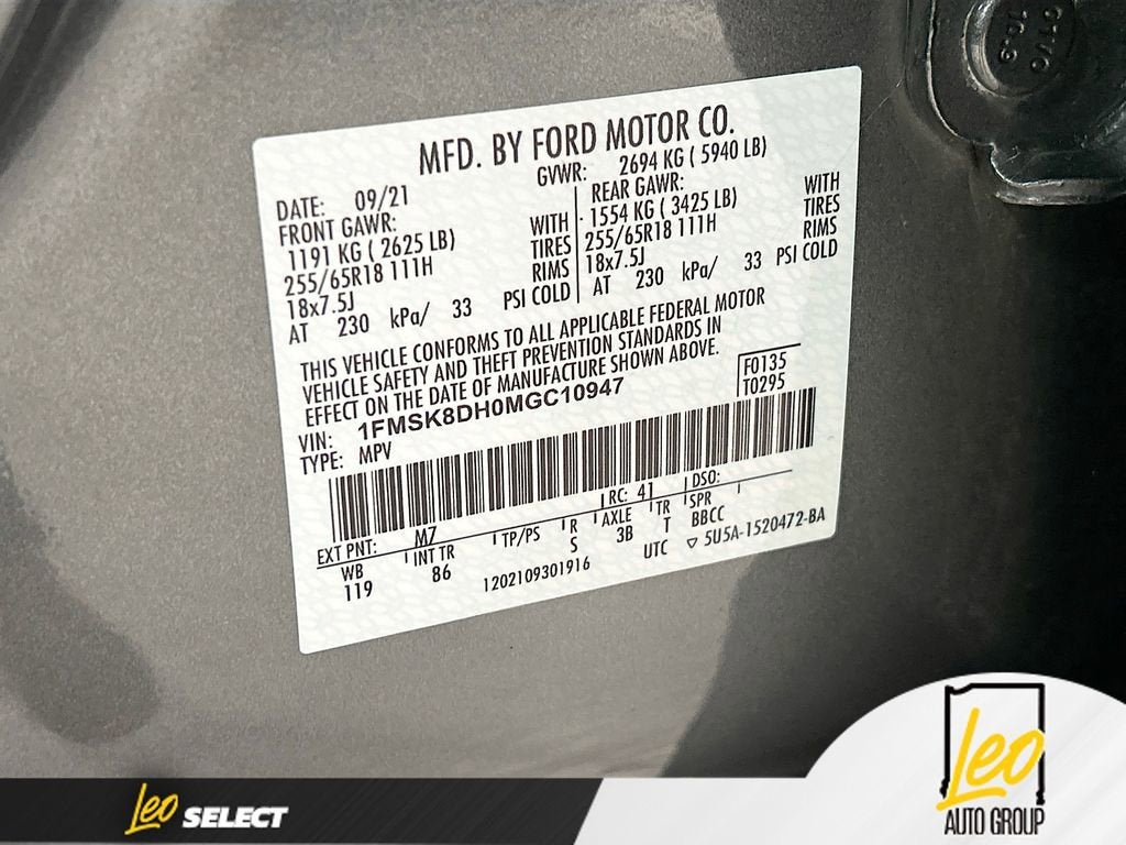 2021 Ford Explorer XLT