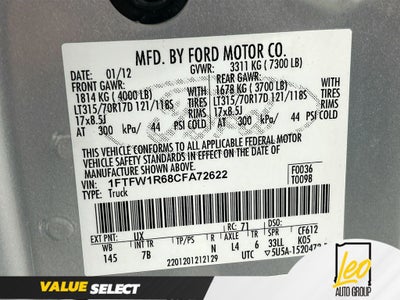 2012 Ford F-150 SVT Raptor