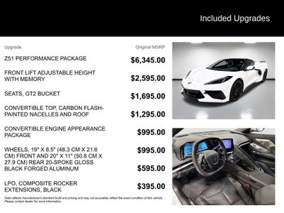 2024 Chevrolet Corvette Stingray 2LT