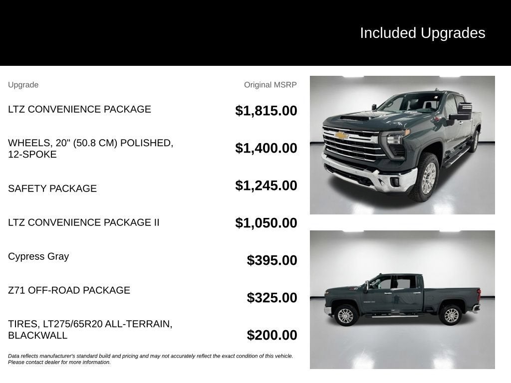 2025 Chevrolet Silverado 3500 HD LTZ