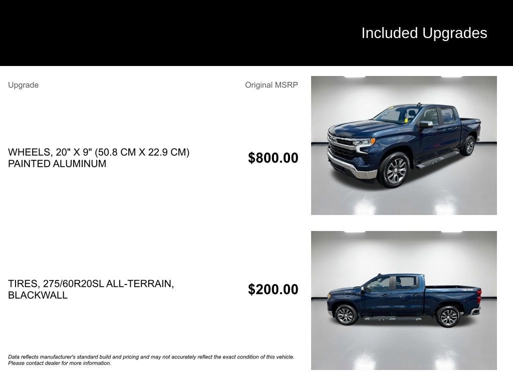2022 Chevrolet Silverado 1500 LT (2FL)