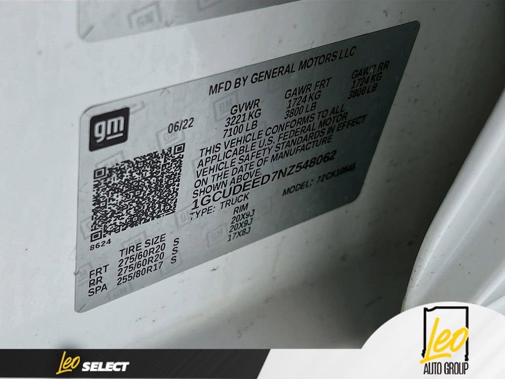 2022 Chevrolet Silverado 1500 RST