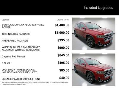 2021 GMC Acadia SLT