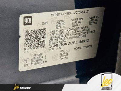 2023 Chevrolet Traverse LT Cloth