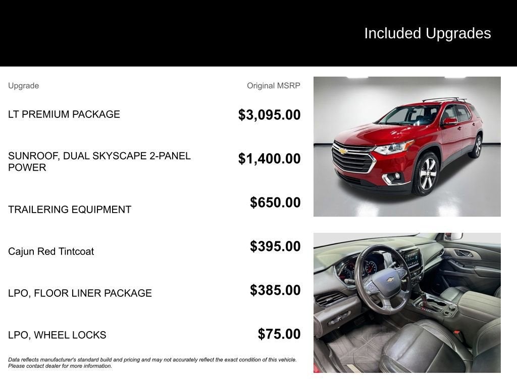 2019 Chevrolet Traverse LT Leather