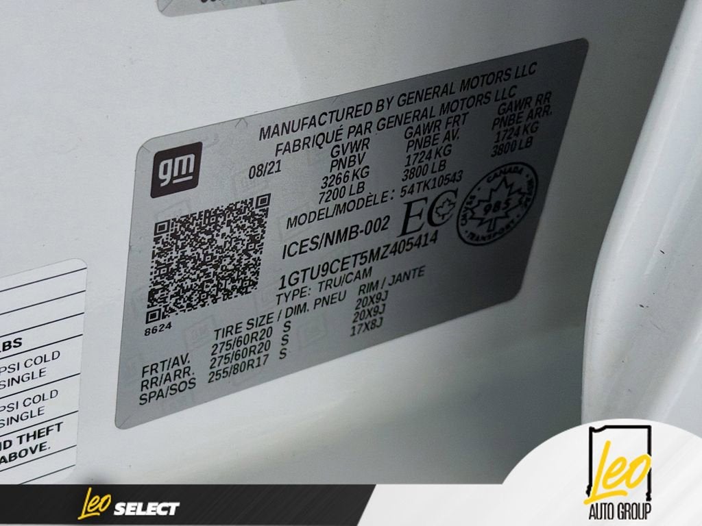 2021 GMC Sierra 1500 Elevation