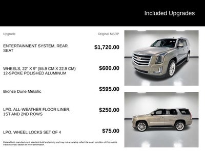 2017 Cadillac Escalade Luxury