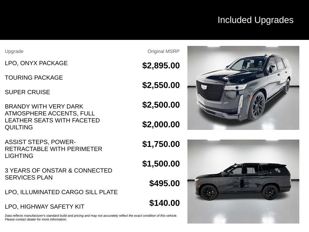 2023 Cadillac Escalade Sport