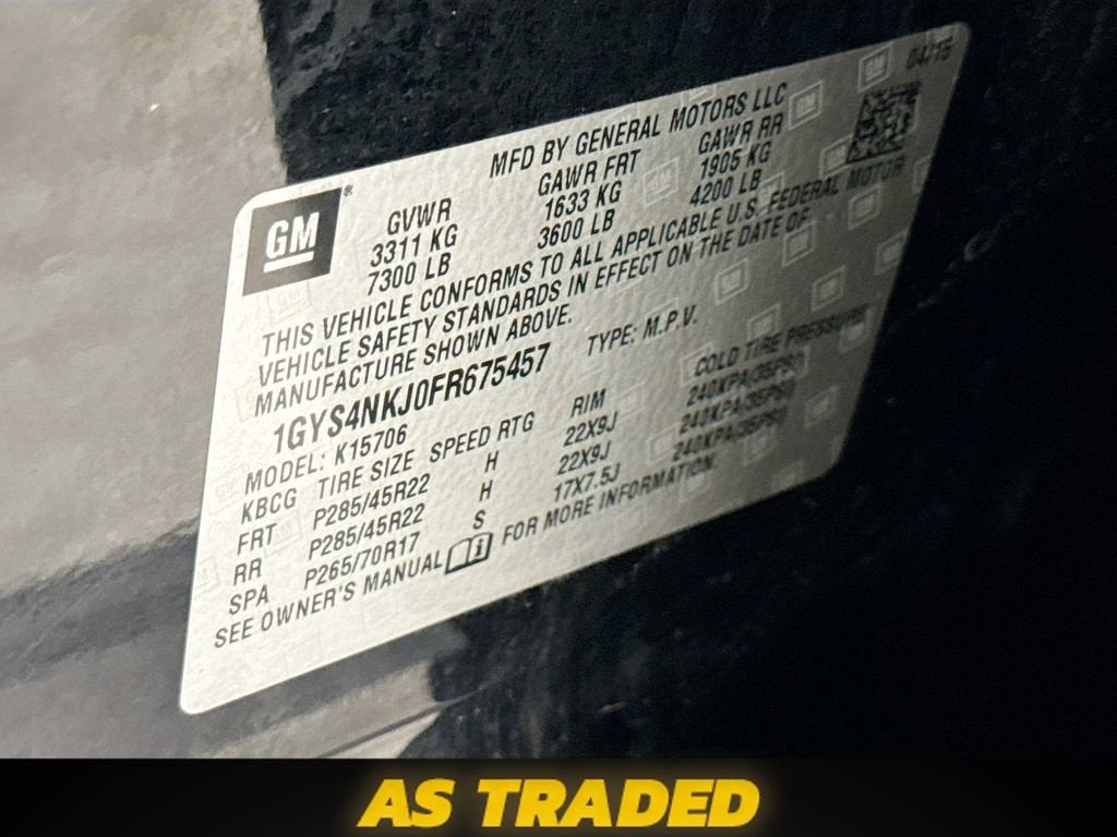 2015 Cadillac Escalade Premium