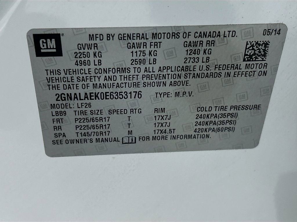 2014 Chevrolet Equinox LS