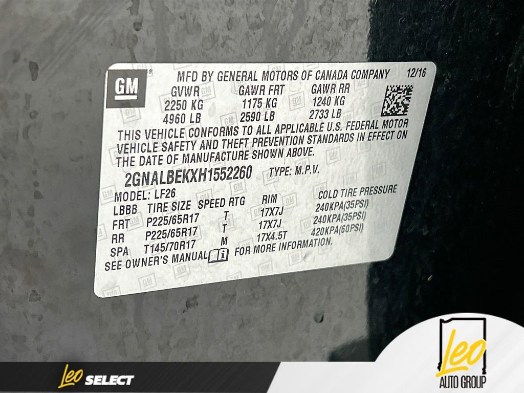 2017 Chevrolet Equinox LS