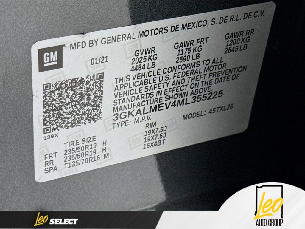 2021 GMC Terrain SLE