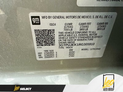 2024 GMC Sierra 1500 Elevation