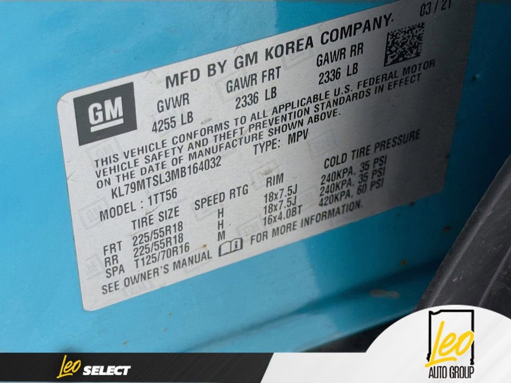 2021 Chevrolet Trailblazer RS