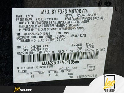 2021 Ford EcoSport SE
