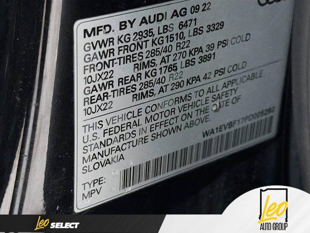 2023 Audi Q8 Premium Plus