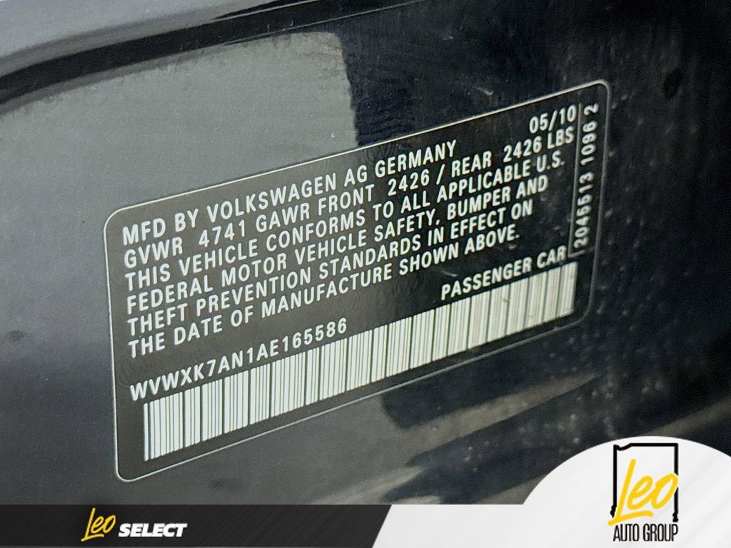 2010 Volkswagen Passat Komfort