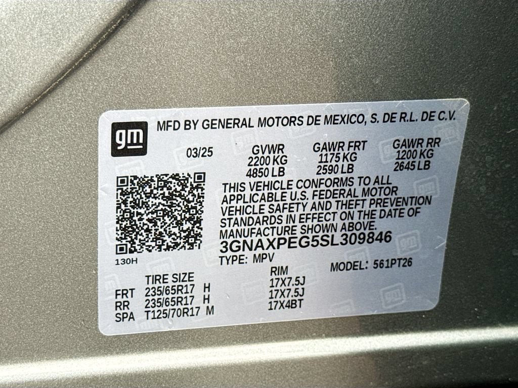 2025 Chevrolet Equinox LT