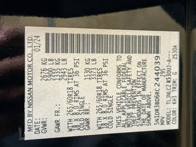 2024 Nissan Pathfinder Rock Creek 4WD