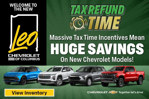 Massive Tax Time Incentives Mean Huge Savings on New Models