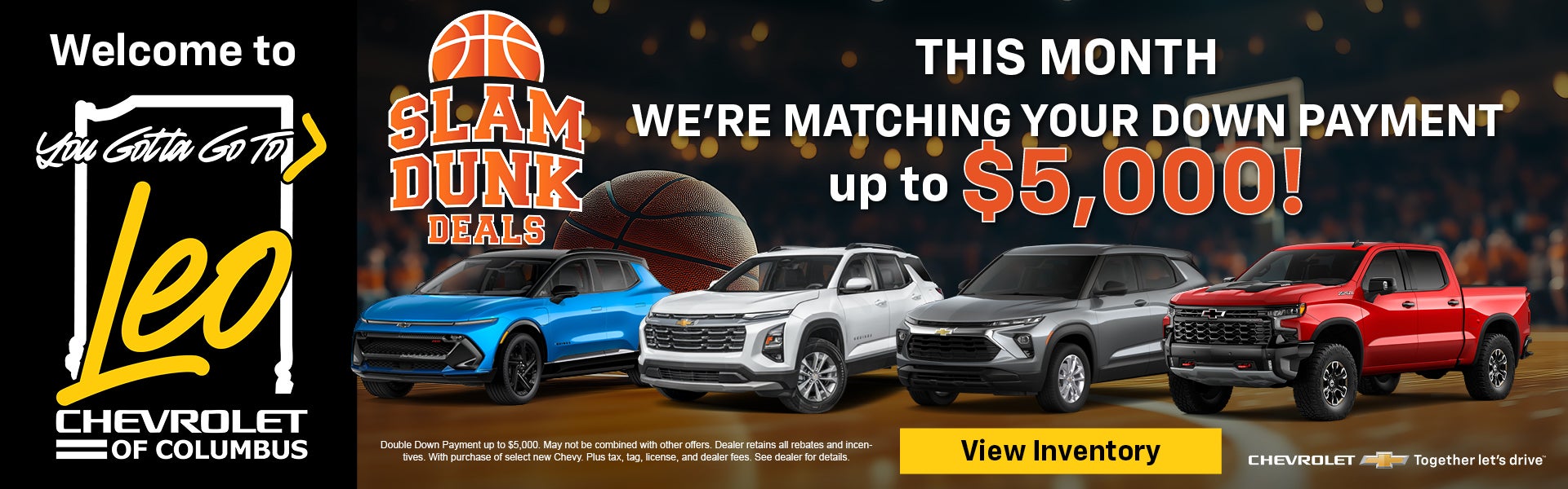 We're Matching Your Down Payment Up to $5,000!